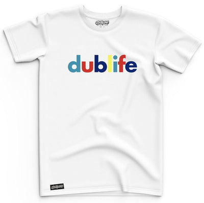 dublife tee 🟢🔴🔵🟡 - Strictly Static