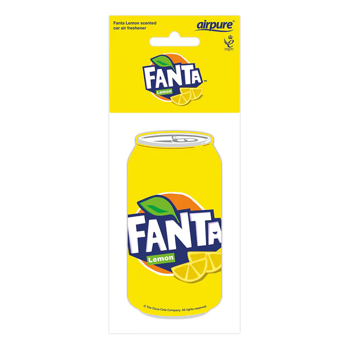Fanta Lemon Hanging Air Freshener