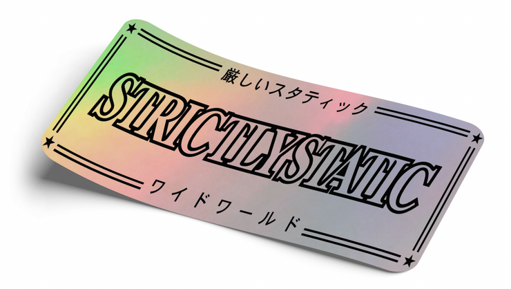 Strictly-static Oil Slick Decal