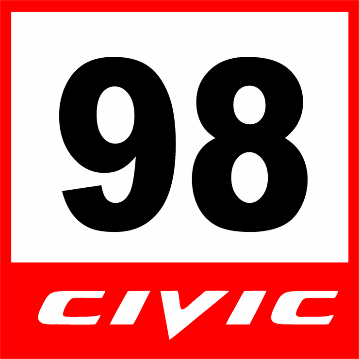 Civic Number board - Strictly Static