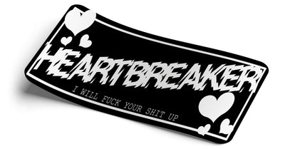 HEART 💔 BREAKER Decal - Strictly Static