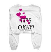 It's Okay Cropped Tee - Strictly Static