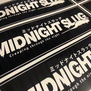 Midnight Slug Creeping Through The Night Decal - Strictly Static