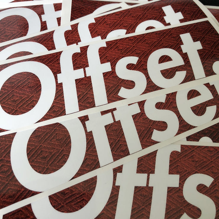 OFFSET Decal - Strictly Static