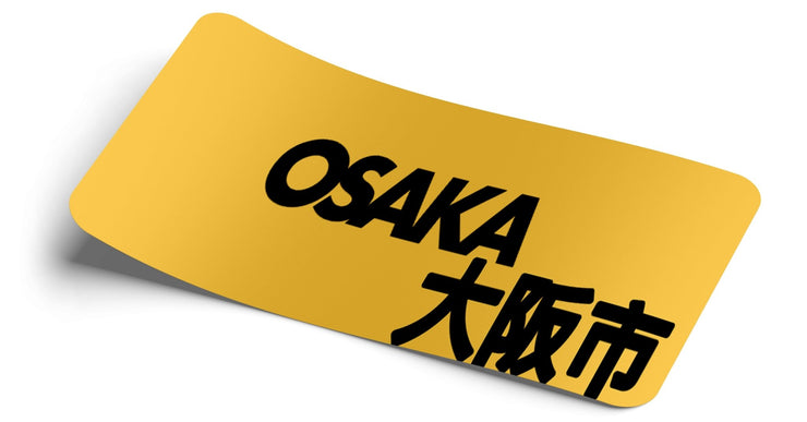 Osaka Yellow Decal Decal - Strictly Static
