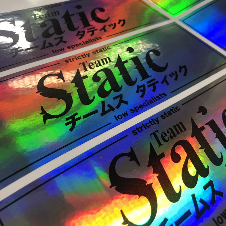 Team Static Low Specialists Decal - Strictly Static